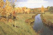 Isaac Ilich Levitan Golden Autumn (nn02) oil painting artist